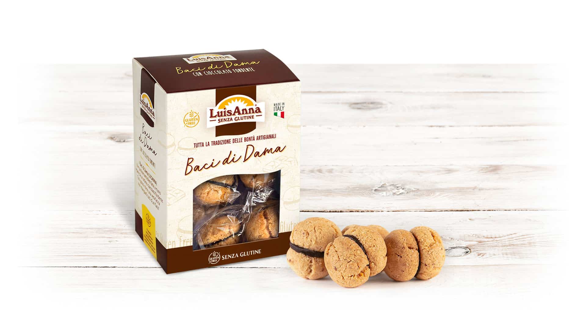 Baci di Dama senza glutine LuisAnna gluten free