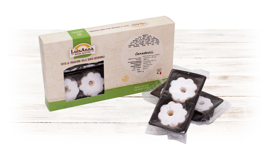 Canestrelli senza glutine LuisAnna gluten free