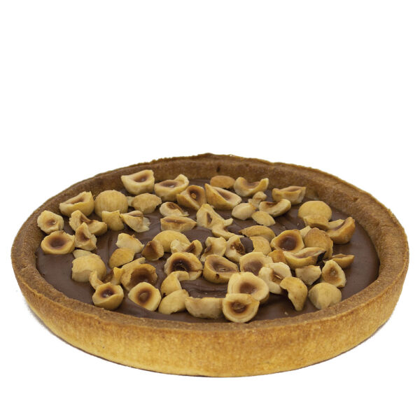 Crostata con crema di nocciole