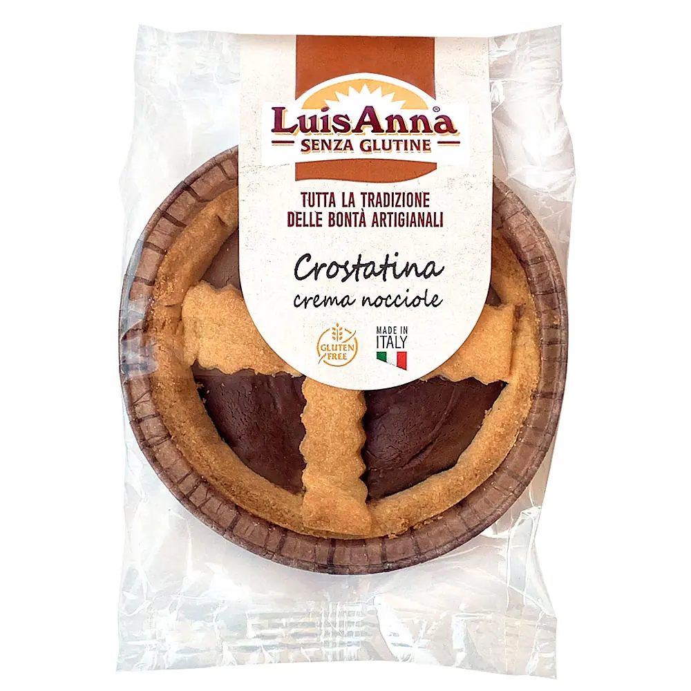 Crostatina Crema di nocciole senza glutine LuisAnna gluten free