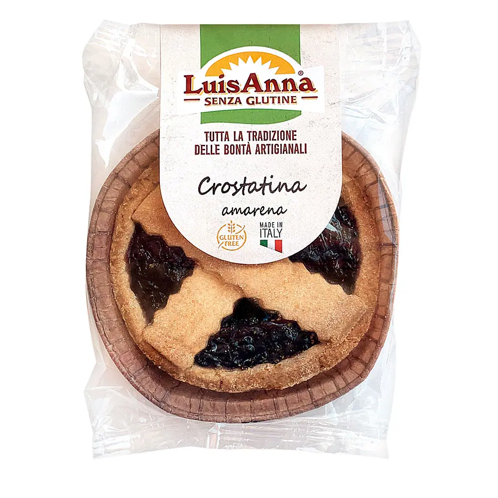 Crostatina gusto amarene senza glutine LuisAnna gluten free