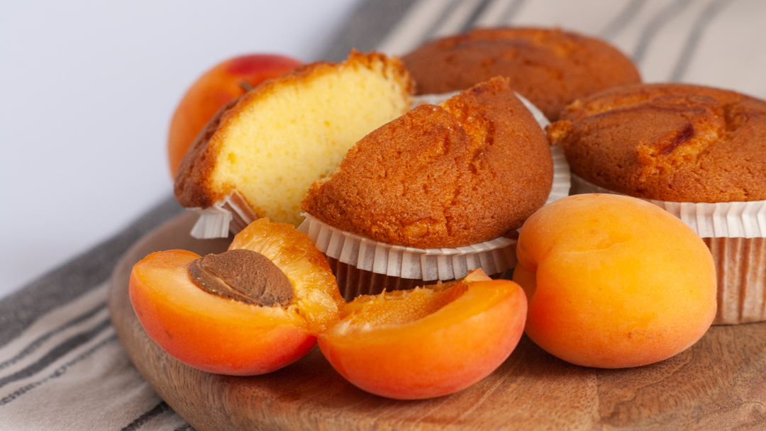 Muffin albicocca senza glutine LuisAnna gluten free