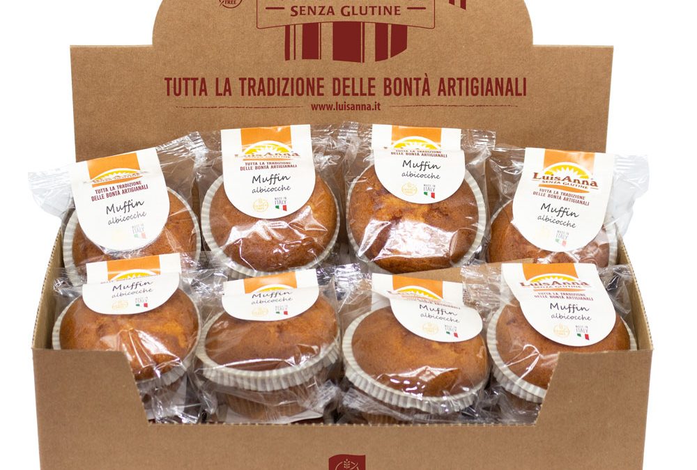 Box Muffin con confettura di albicocche