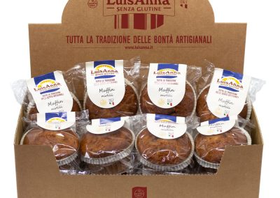 Box Muffin con confettura di Mirtilli