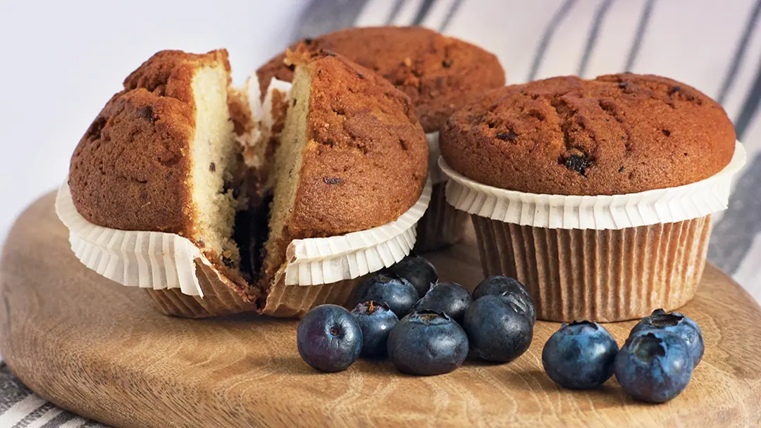 Muffin mirtillo senza glutine LuisAnna gluten free