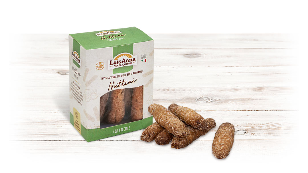 Nuttini senza glutine LuisAnna gluten free