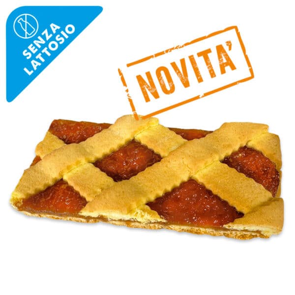 Trancio di crostata all'albicocca