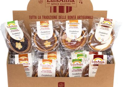 Box Crostatine | Albicocca – Amarene – Crema di nocciole – Bigusto
