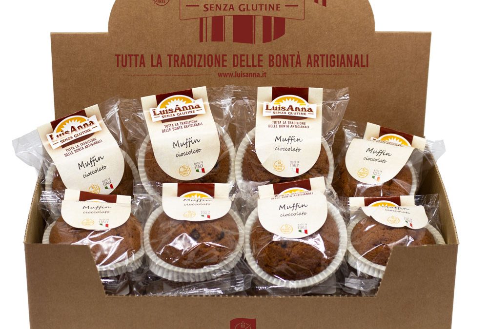 Box Muffin con Gocce di Cioccolato