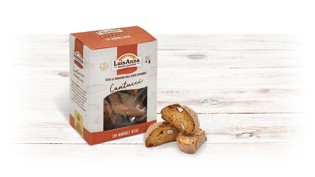 Cantucci senza glutine LuisAnna gluten free