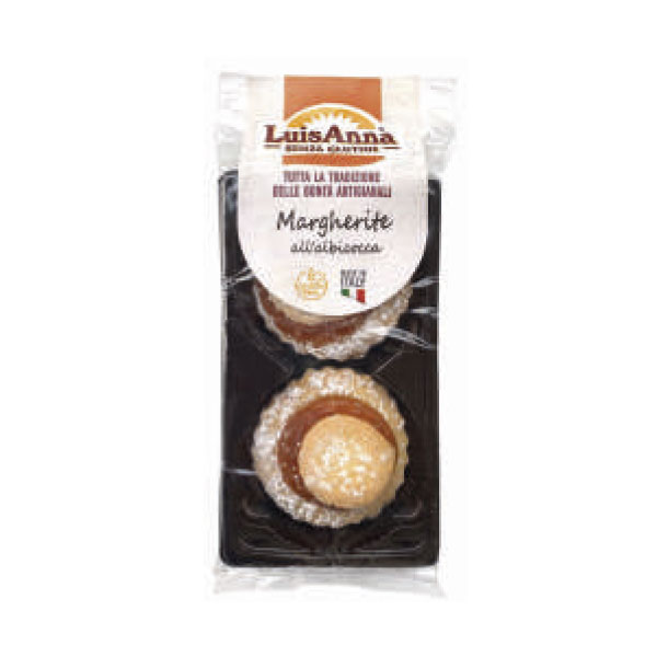 Margherite all'albicocca senza glutine LuisAnna gluten free Margherite all'albicocca senza glutine LuisAnna gluten free