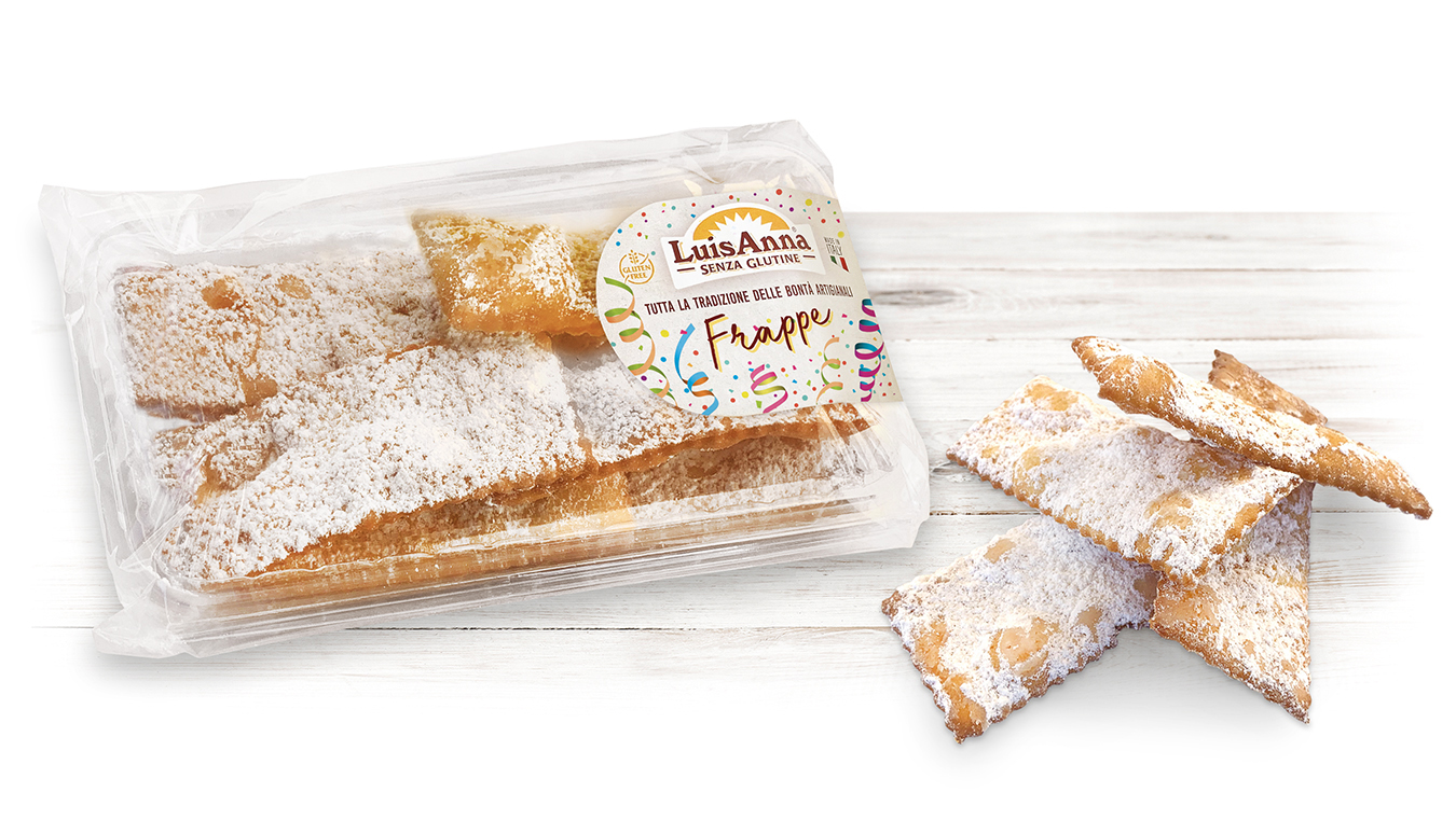 Frappe senza glutine LuisAnna - Gluten free