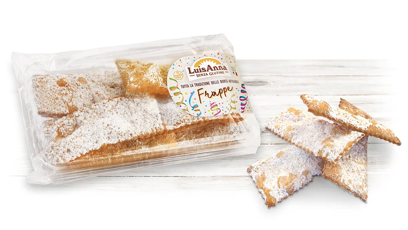 Frappe senza glutine LuisAnna - Gluten free