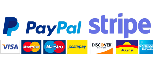 Pagamenti in totale sicurezza con PayPal e stripe