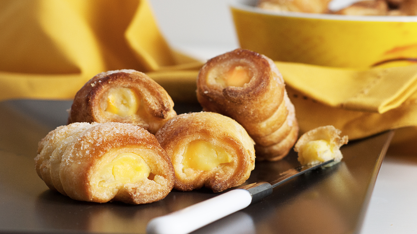 Cannoncini di sfoglia senza glutine ripieni di Crema LuisAnna gluten free