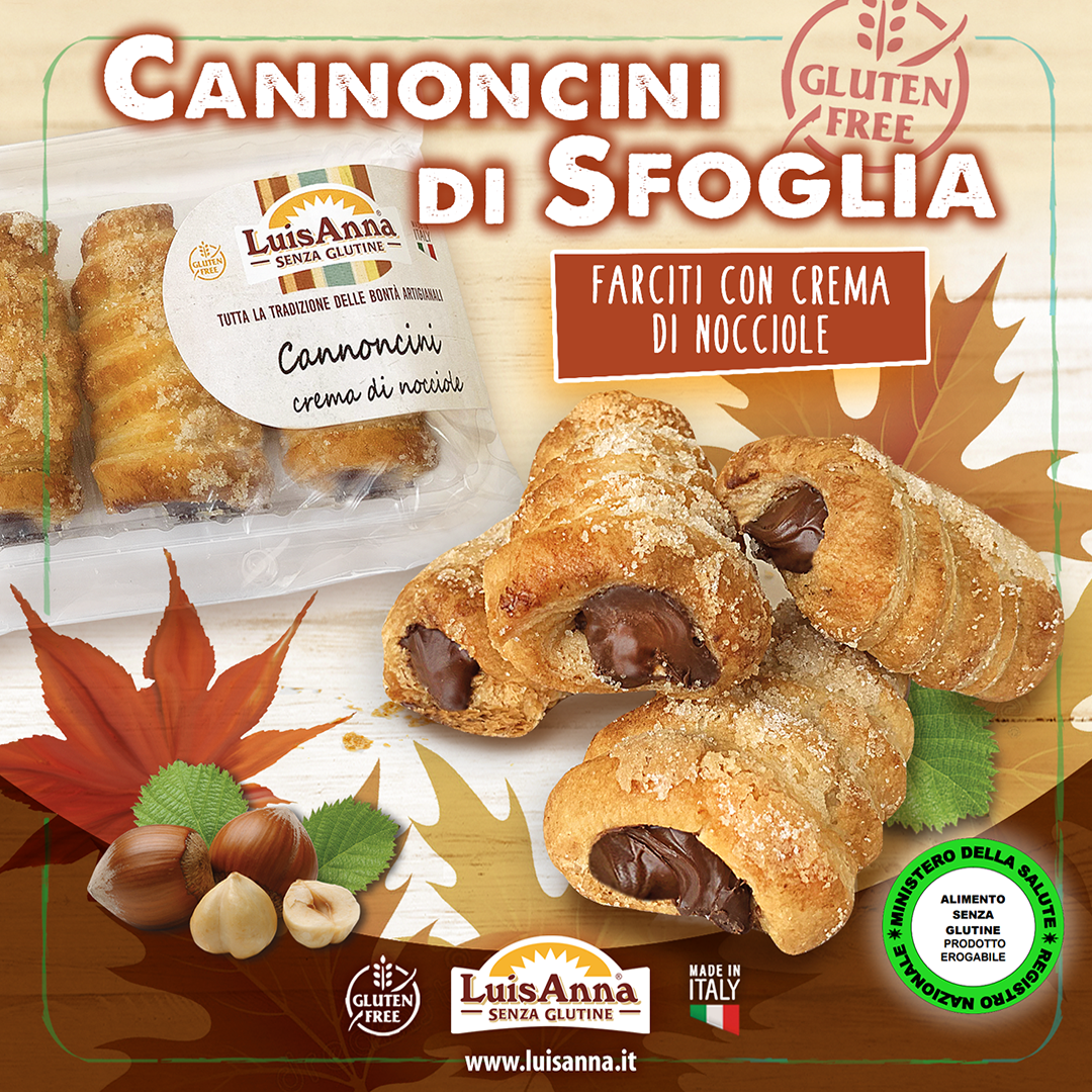 Cannoncini senza glutine LuisAnna