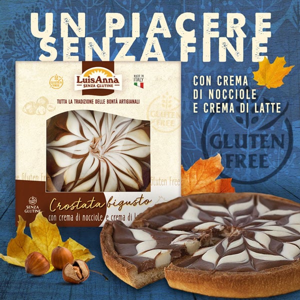 Crostata bigusto senza glutine